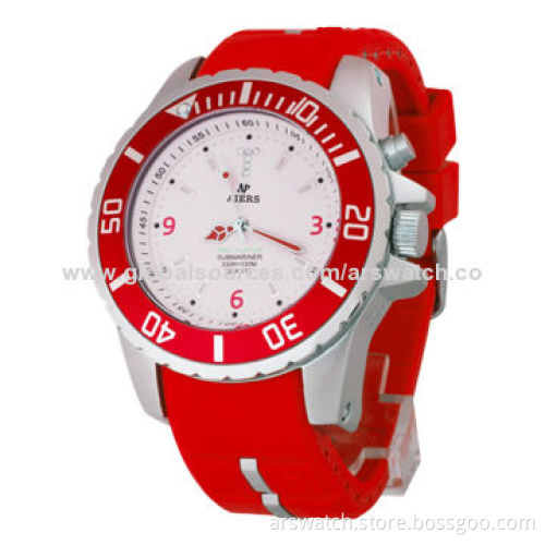 High-quality Men's Watch with New Shiny Color, Japan Movement, 5ATM Waterproof